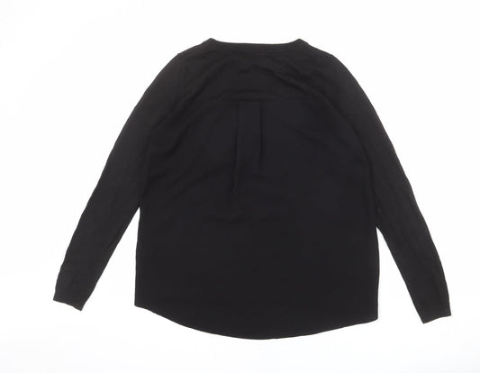 Womens UK Size 10 Topshop Black Pullover Jumper
