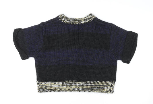 Womens UK Size 12 Topshop Multicoloured Pullover Jumper