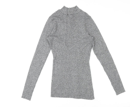 Womens UK Size S H&M Grey Pullover Jumper