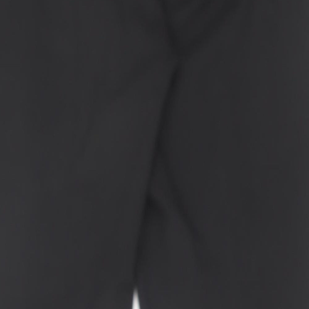 Womens UK Size 14 Marks and Spencer Regular Fit Black Trousers