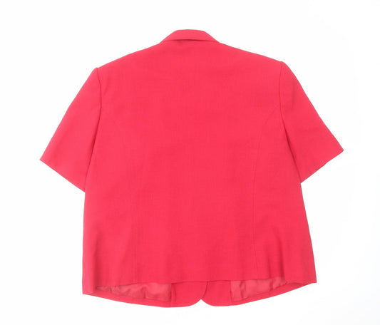 Womens UK Size 20 EWM Red Jacket