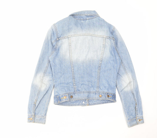Womens UK Size 8 Denim & Co. Blue Jacket