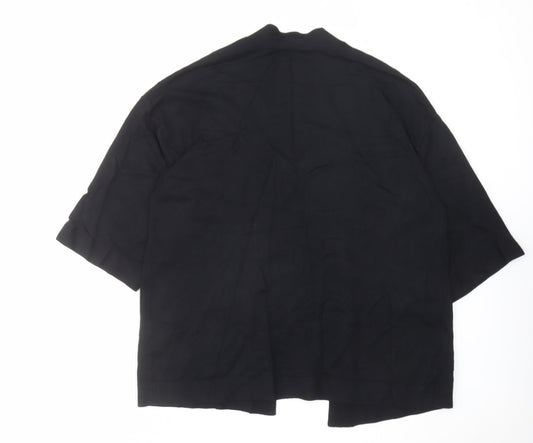 Womens UK Size 12 Dorothy Perkins Black Cardigan Jumper
