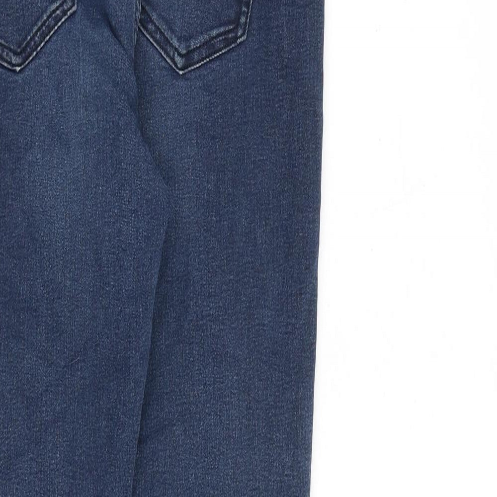 Womens UK Size 10 Marks and Spencer Slim Fit Skinny Blue Jeans