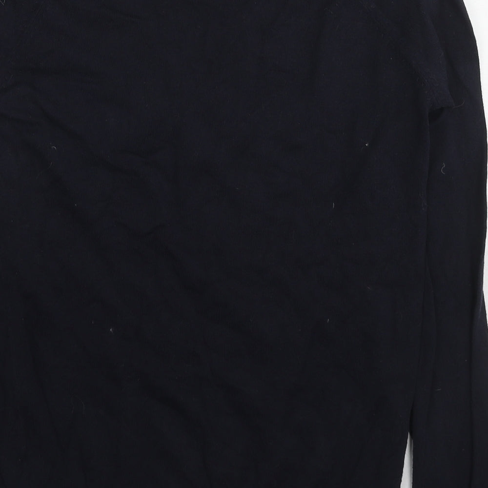 Womens UK Size L Zara Blue Pullover Jumper