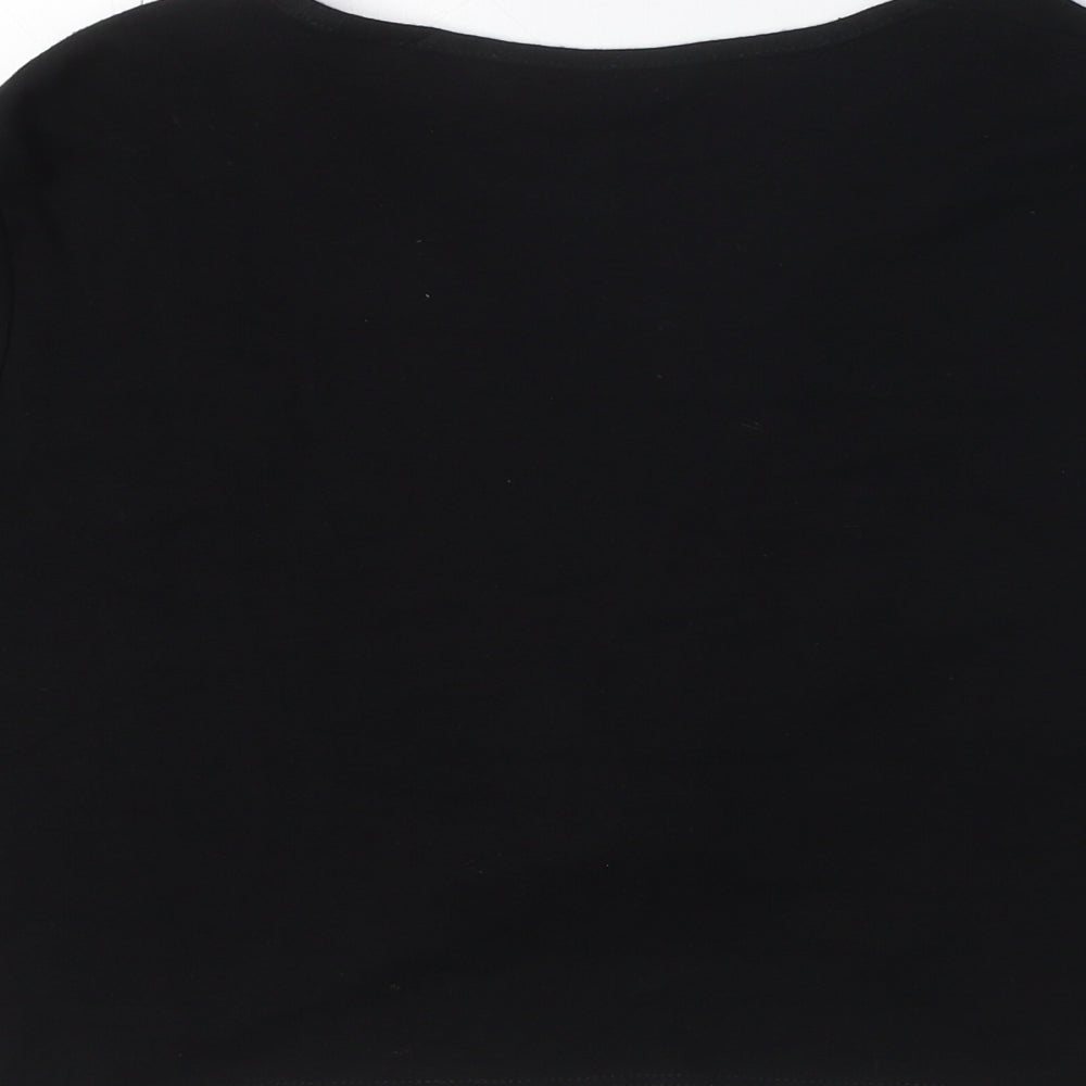 Womens UK Size 14 Dorothy Perkins Black Cardigan Jumper
