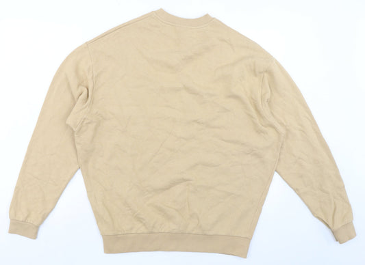 Womens UK Size S ASOS Beige Pullover Sweatshirt