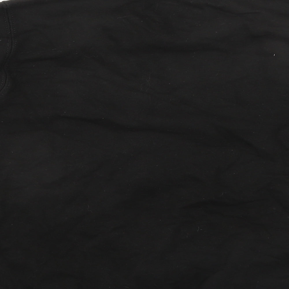 Just Hoods Boys Black Cotton Pullover Sweatshirt Size 12-13 Years Pullover - Hull County FC Santa Claus