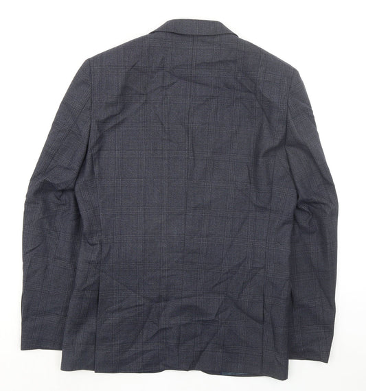 Mens UK Size 38 Onesixfive Regular Grey Suit Jacket