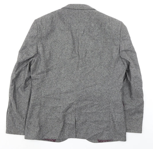 Mens UK Size 42 NEXT Regular Grey Suit Jacket