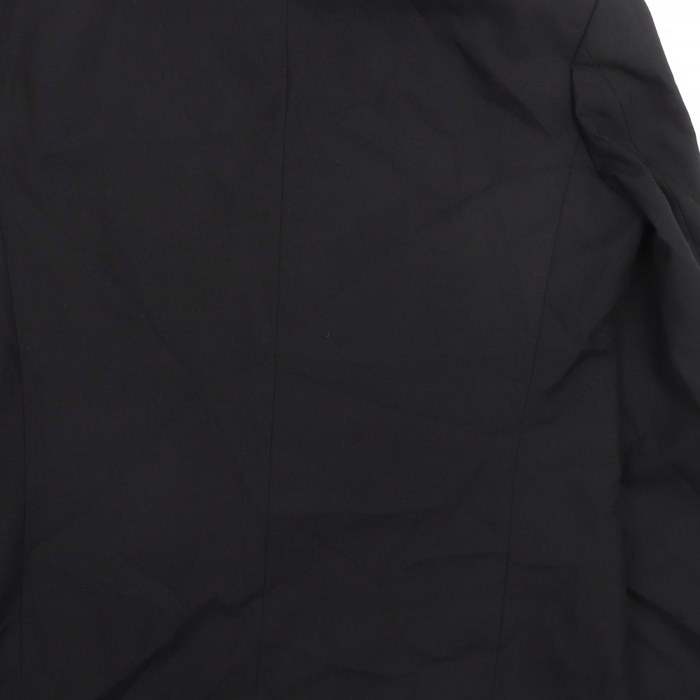 Mens UK Size 38 Marks and Spencer Regular Black Suit Tuxedo