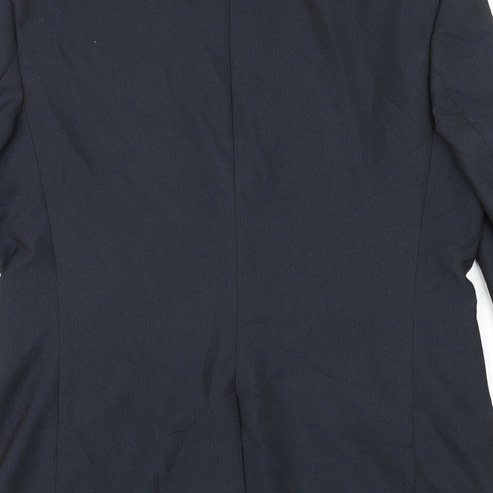 Mens UK Size L Marks and Spencer Regular Blue Suit Jacket