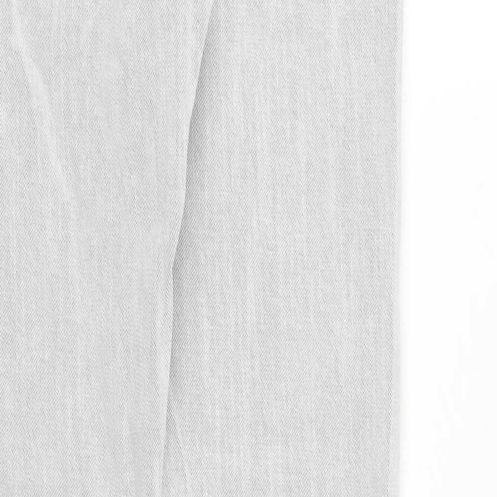 Mens UK Size 32 in Topman Slim Fit Straight Grey Jeans
