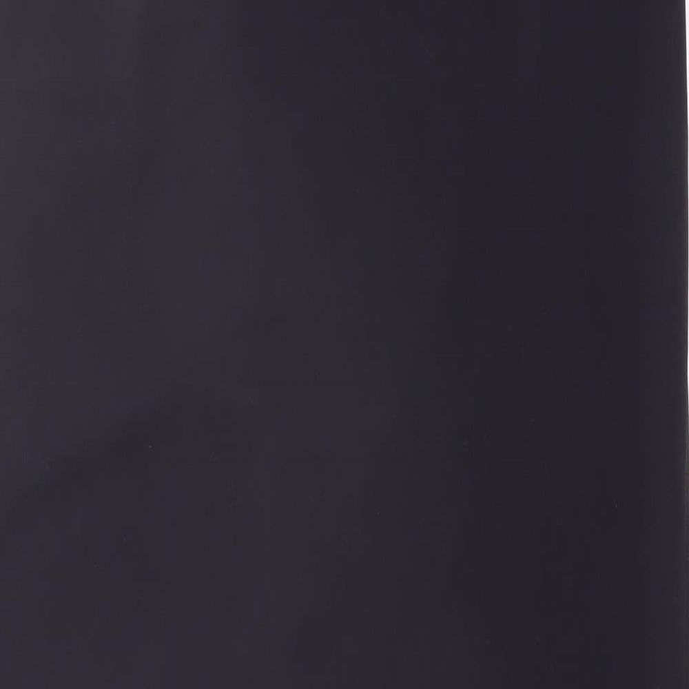 Marks and Spencer Womens Black Polyester Wrap Skirt Size 12