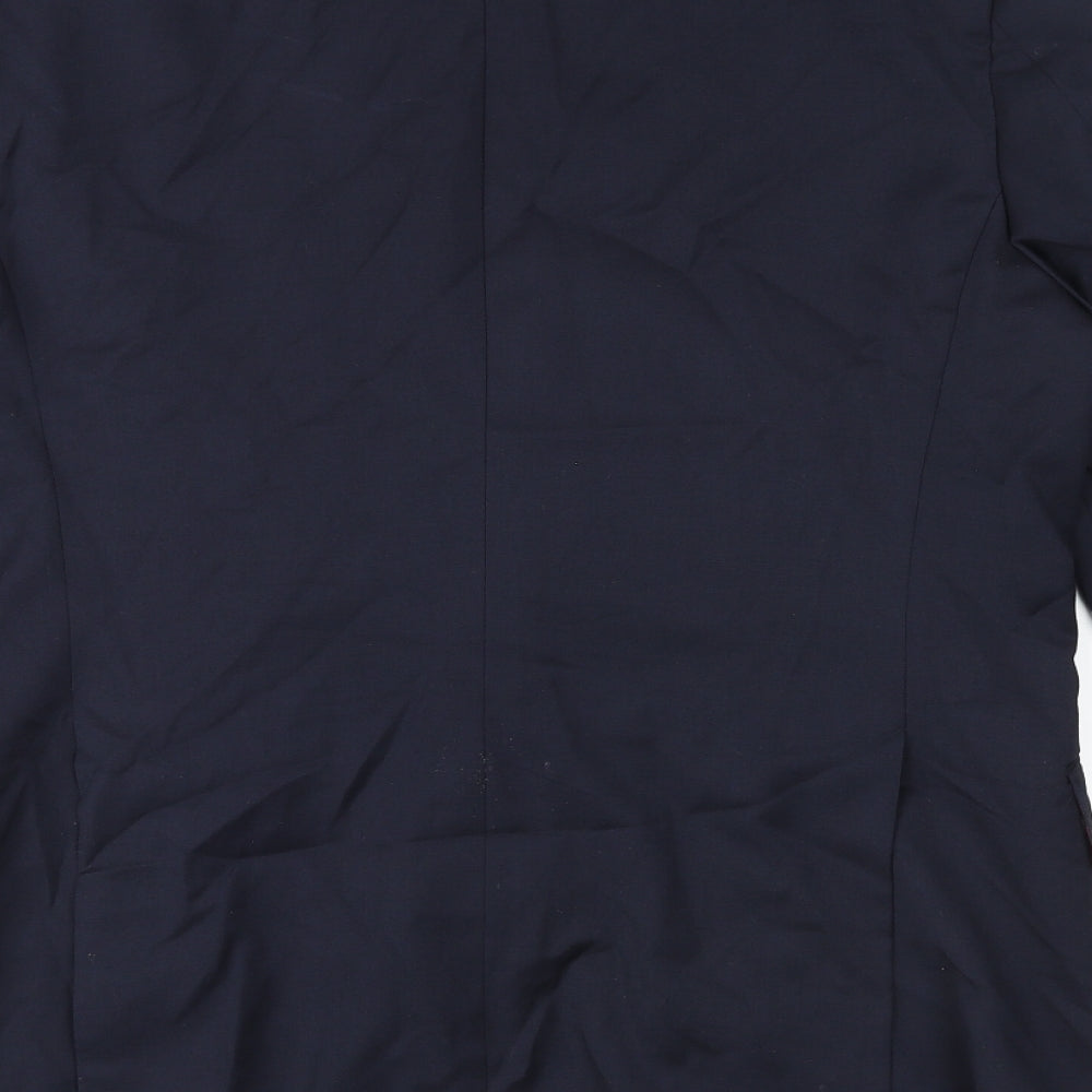 Mens UK Size 40 Marks and Spencer Regular Blue Suit Jacket