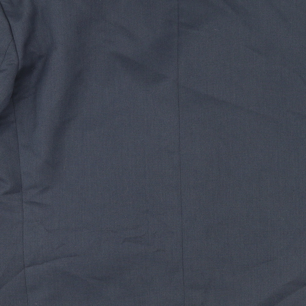 Mens UK Size 40 Burton Regular Blue Suit Jacket