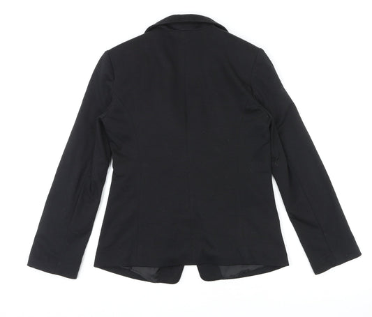 Womens UK Size 10 Oasis Black Jacket