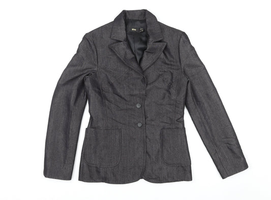 Womens UK Size 12 Mango Black Jacket
