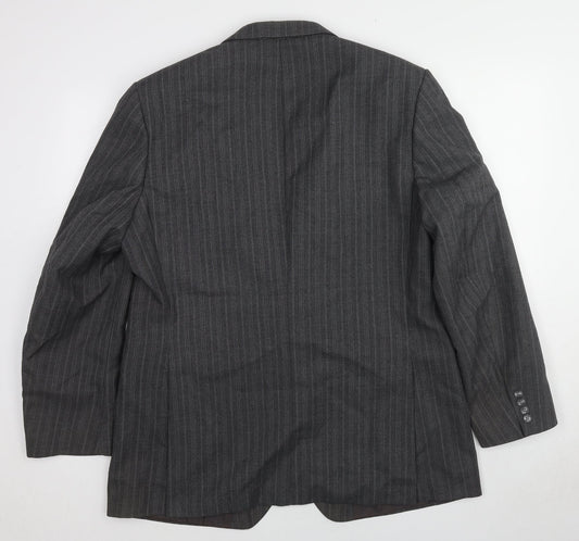 Mens UK Size 44 St Michael Regular Grey Suit Jacket