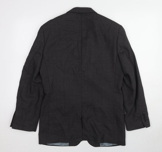 Mens UK Size 36 Marks and Spencer Regular Black Suit Jacket