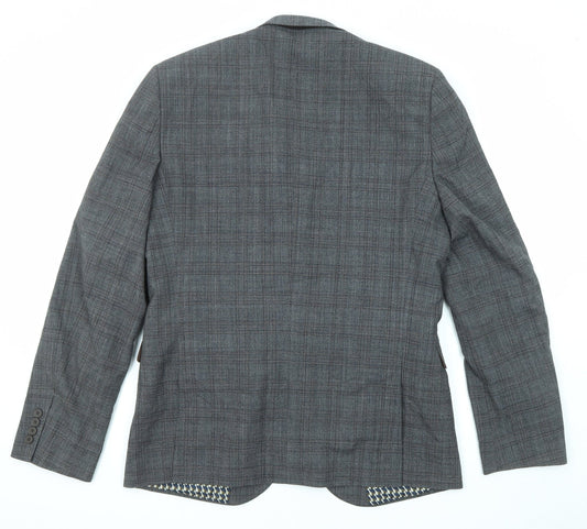 Mens UK Size 42 NEXT Regular Grey Suit Jacket