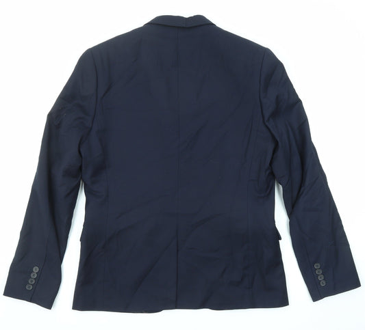 Mens UK Size 50 H&M Regular Blue Suit Jacket