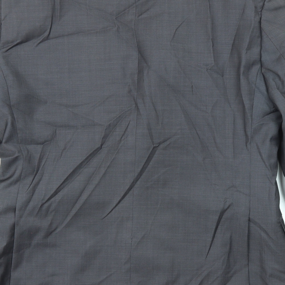 Mens UK Size 40 Paul Costelloe Regular Grey Suit Jacket
