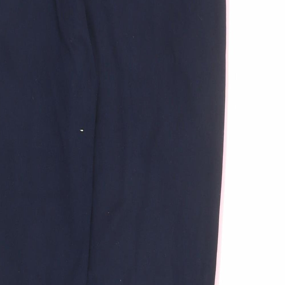 Kaffe Womens Blue Viscose Jogger Trousers Size S L30 in Regular