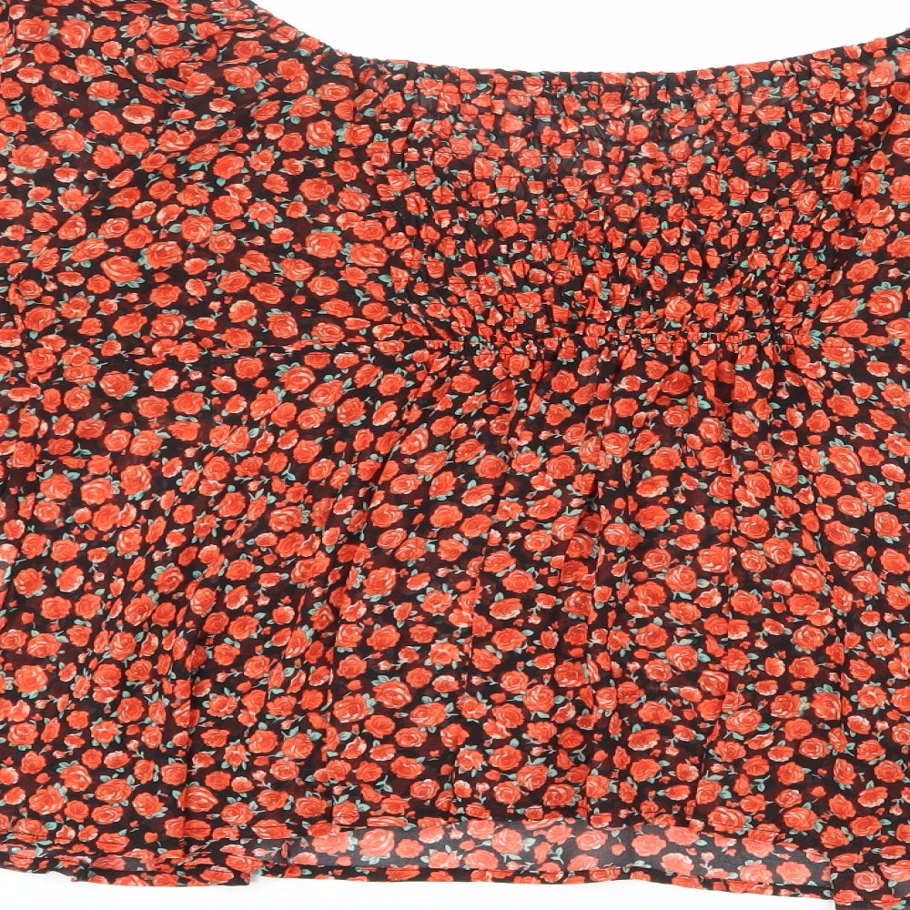 Womens UK Size 20 Nasty Gal Multicoloured Basic Blouse