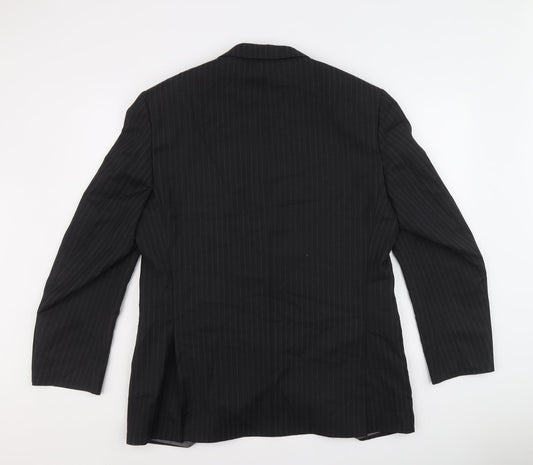 Mens UK Size 42 Marks and Spencer Regular Black Suit Jacket