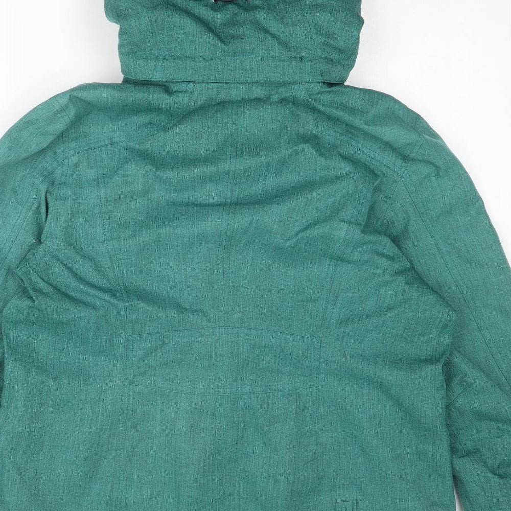 Mens UK Size S Ayacucho Green Windbreaker Coat