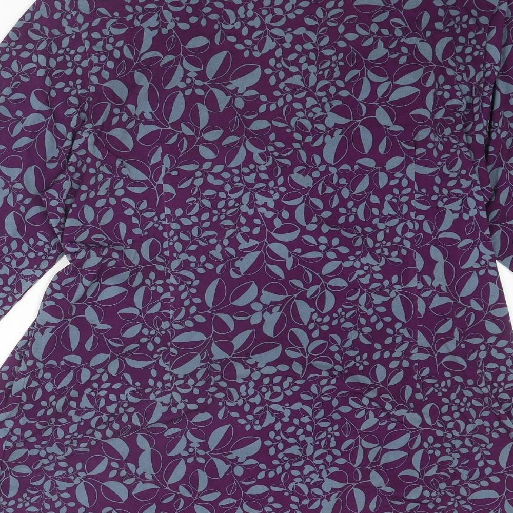 Womens UK Size 16 Wardrobe Purple Basic Blouse