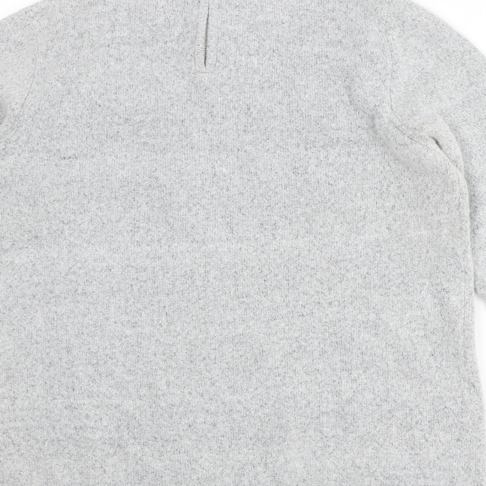 Womens UK Size 12 Dorothy Perkins Grey Pullover Jumper