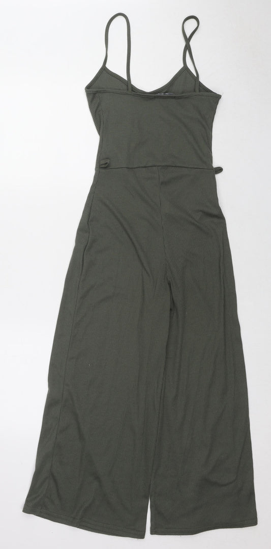 Missguided Womens Red Polyester Jumpsuit One-Piece Size 6 L22 in Pullover