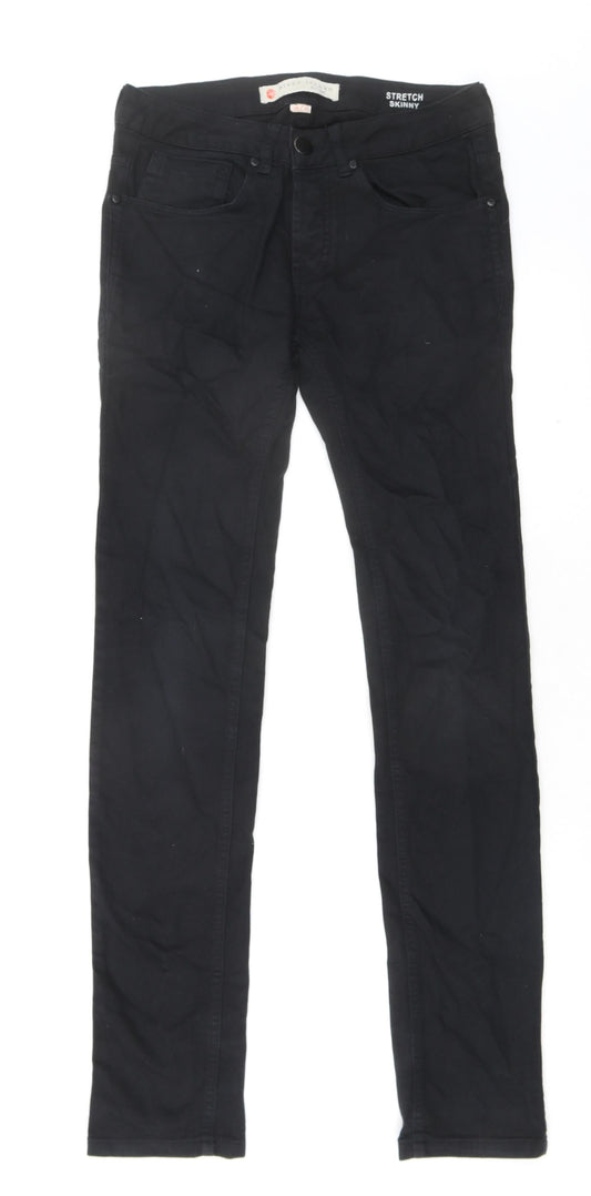 Womens UK Size 28 in River Island Slim Fit Skinny Black Jeans