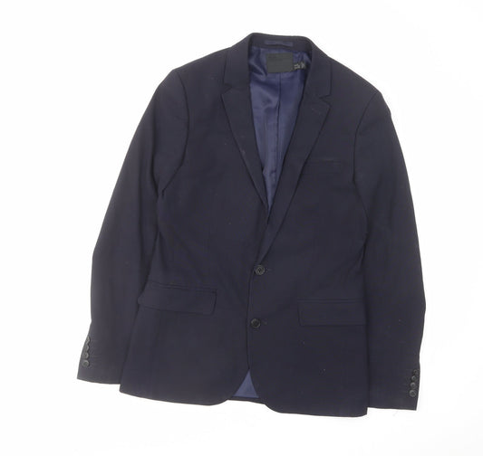 Mens UK Size 36 ASOS Regular Blue Suit Jacket