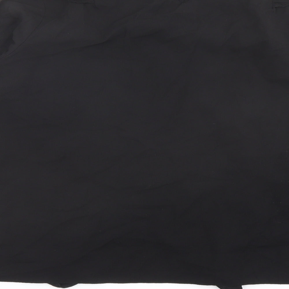 Womens UK Size 14 Select Black Basic T-Shirt