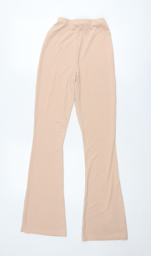 I SAW IT FIRST Womens Pink Polyester Jogger Trousers Size 8 L31 in Regular