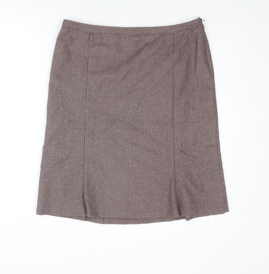 Womens UK Size 12 Oasis A-Line Skirt