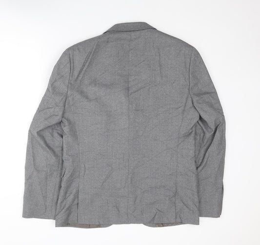Mens UK Size 42 NEXT Regular Grey Suit Jacket
