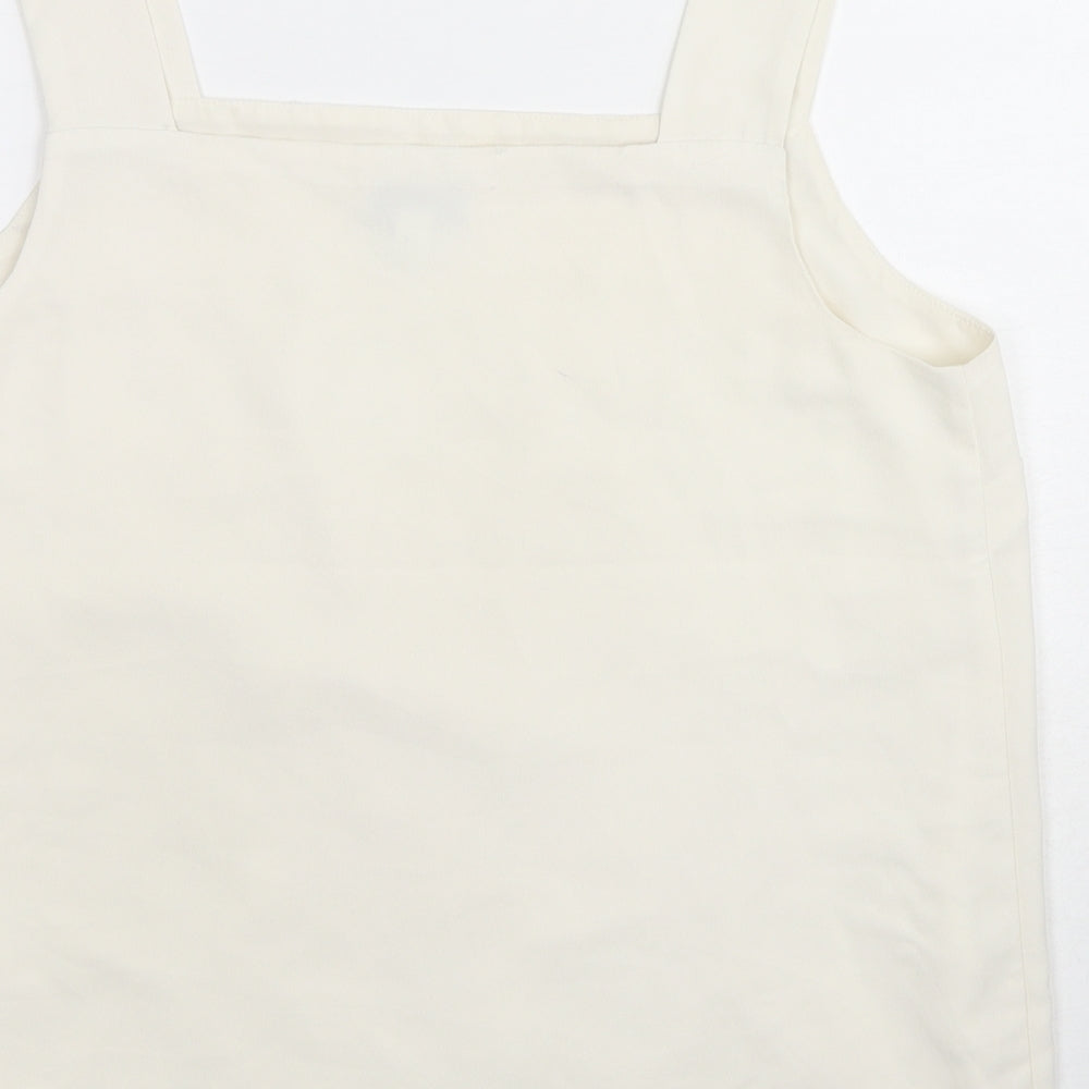 Womens UK Size 14 Warehouse Pink Basic Tank