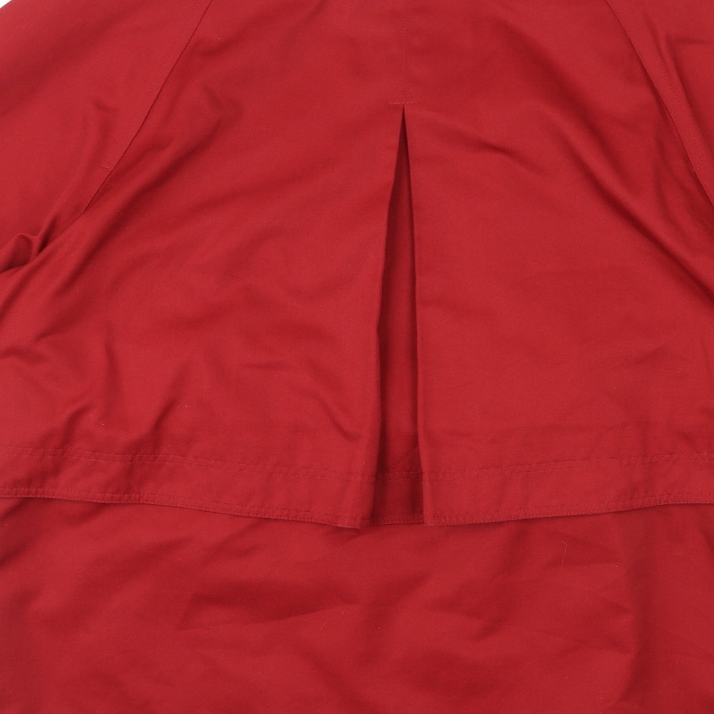 Womens UK Size M Dannimac Red Jacket