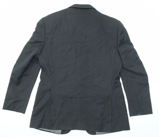 Mens UK Size 42 Marks and Spencer Regular Black Suit Jacket