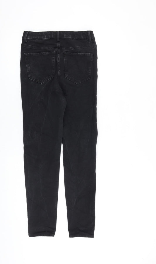 Womens UK Size 8 Marks and Spencer Regular Fit Skinny Black Jeans