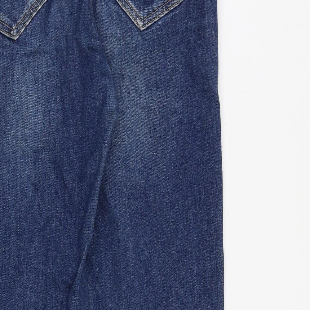 Womens UK Size 6 Stradivarius Regular Fit Straight Blue Jeans