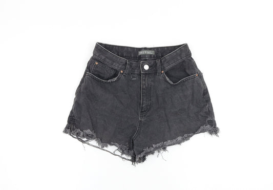 Womens UK Size 10 Denim & Co. Regular Fit Cut-Off Shorts
