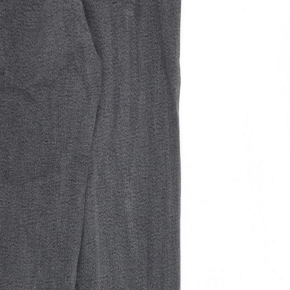 Denim & Co. Womens Grey Cotton Tapered Jeans Size 12 L29 in Regular