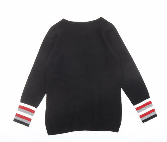 Womens UK Size S Klass Black Pullover Jumper