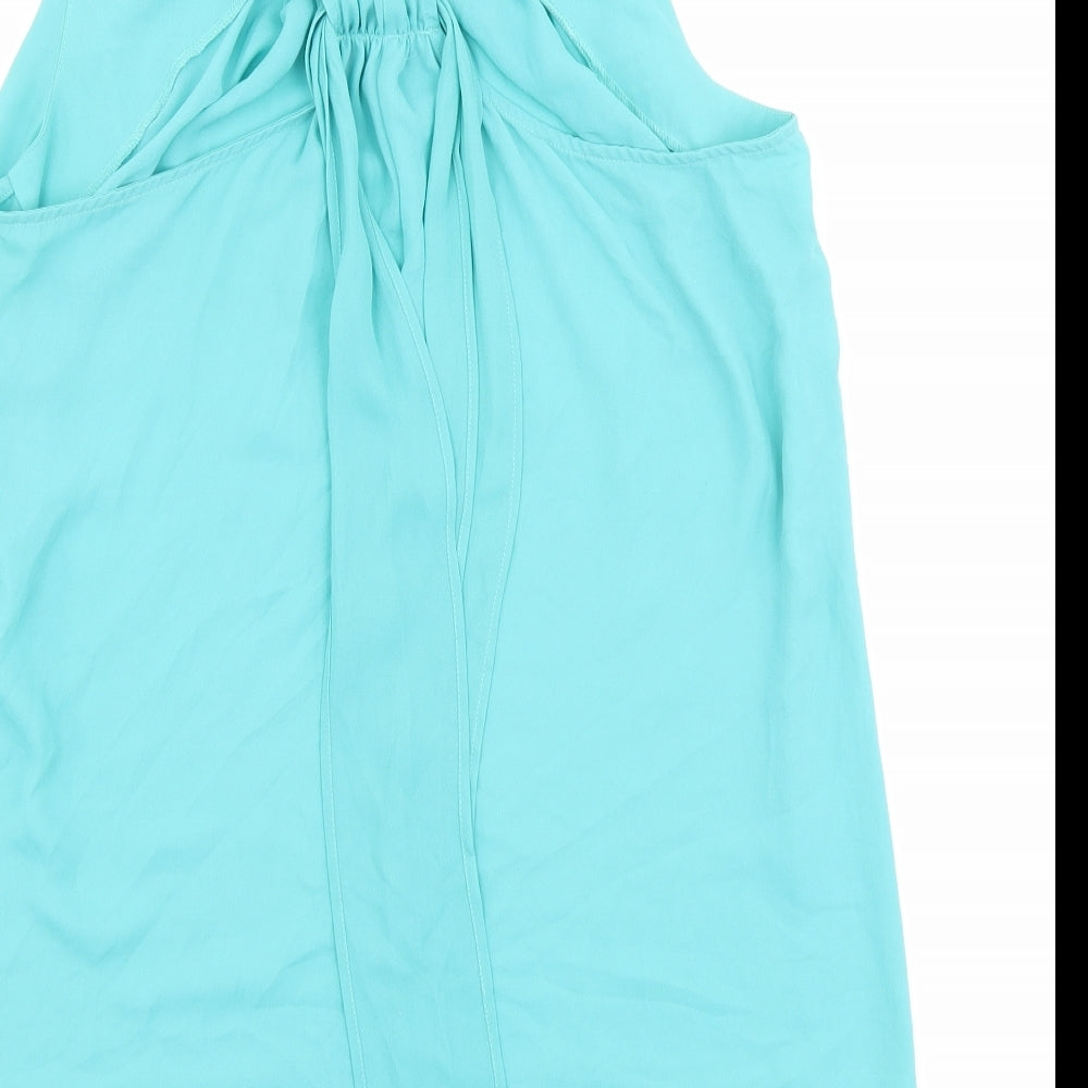 Womens UK Size 16 Billie & Blossom Blue Basic Tank