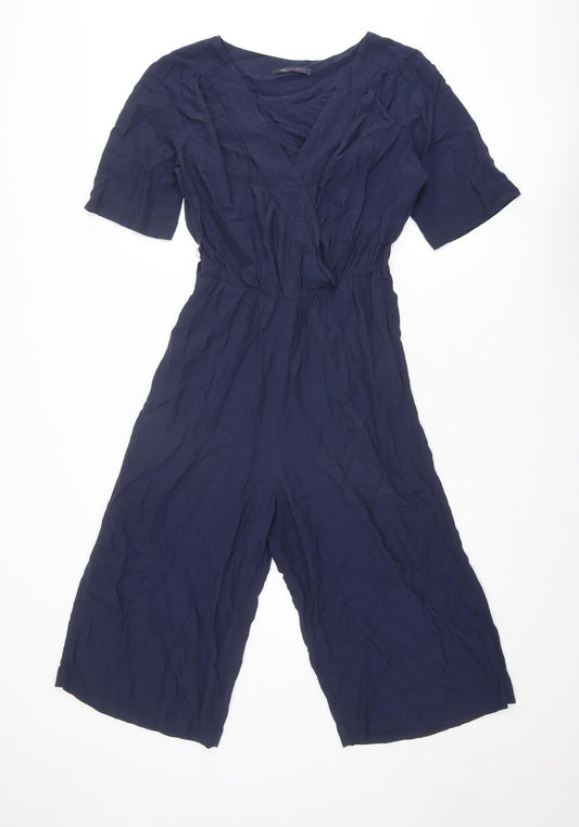 Womens UK Size 8 Marks and Spencer One-Piece Blue Jumpsuit